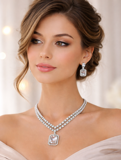 Certified diamond earrings from Maheshwari Jewellers, Saharanpur